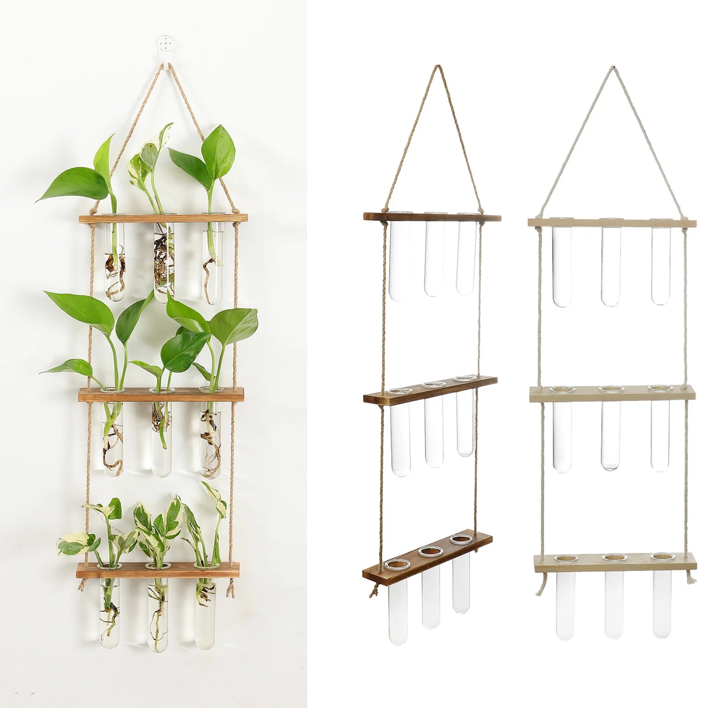 Glass Planter Wall Hanging Propagation Station