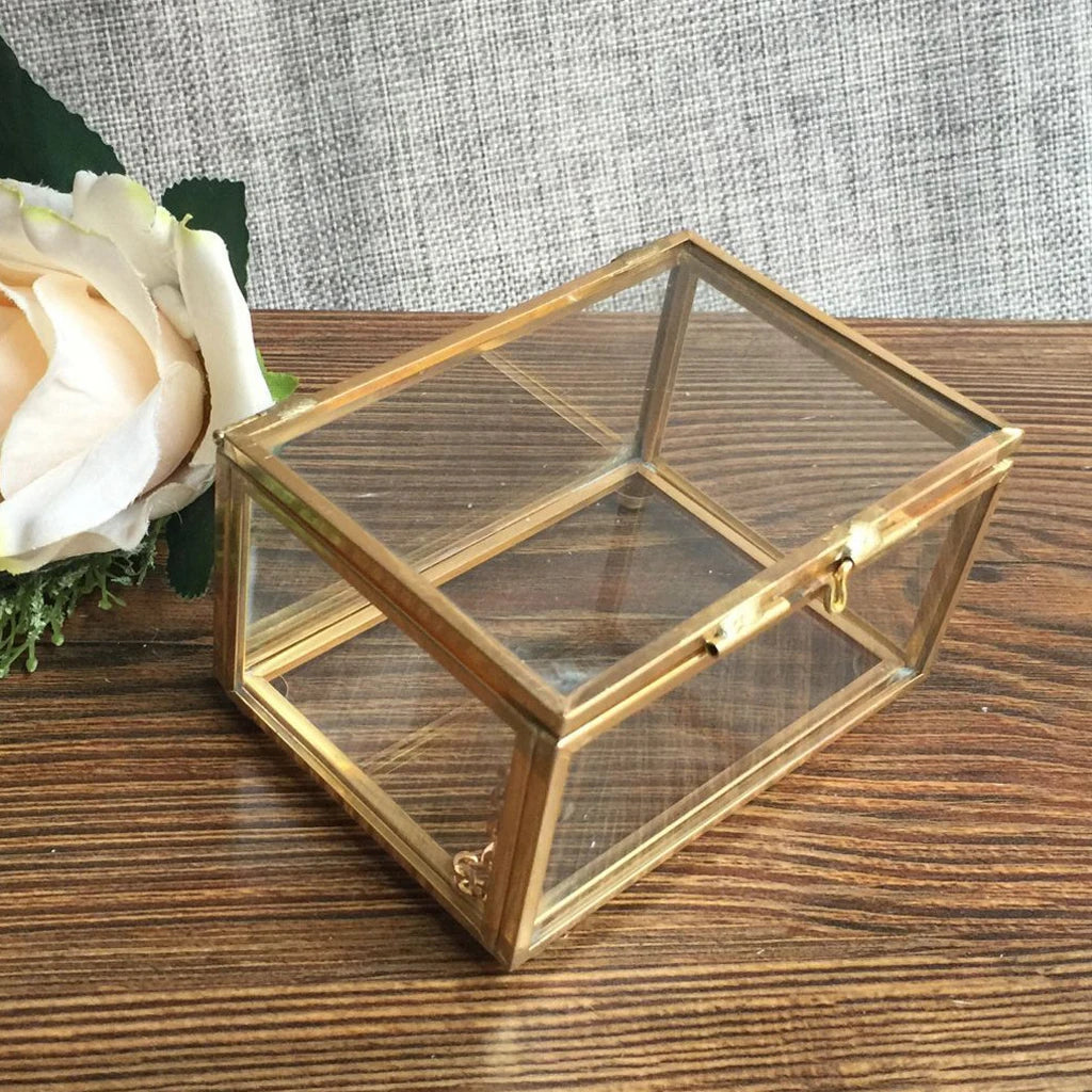 Classic Glass Jewelry & Terrarium Box