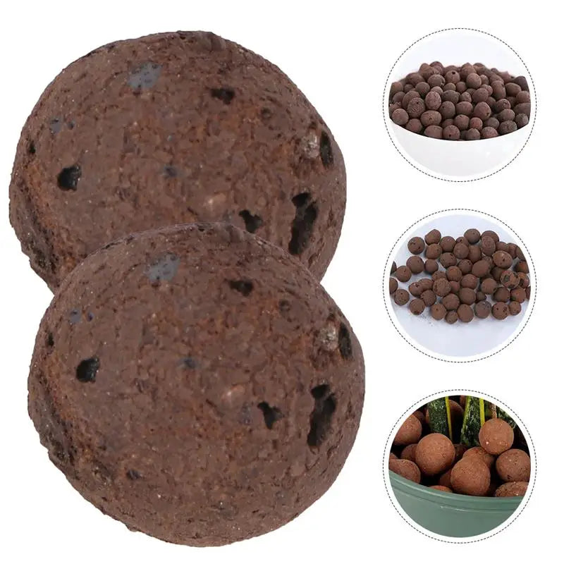 Soil Ceramsite Gardening Potted Balls Clay Succulent Stones for Bottom Permeable Clay Ceramic Granule Soil Cultivation Substrate